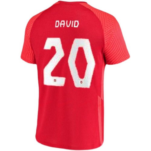 Prima Maglia Canada Mondiali 2022 Jonathan David 20 Prima Maglia Canada Mondiali 2022 Jonathan David 20